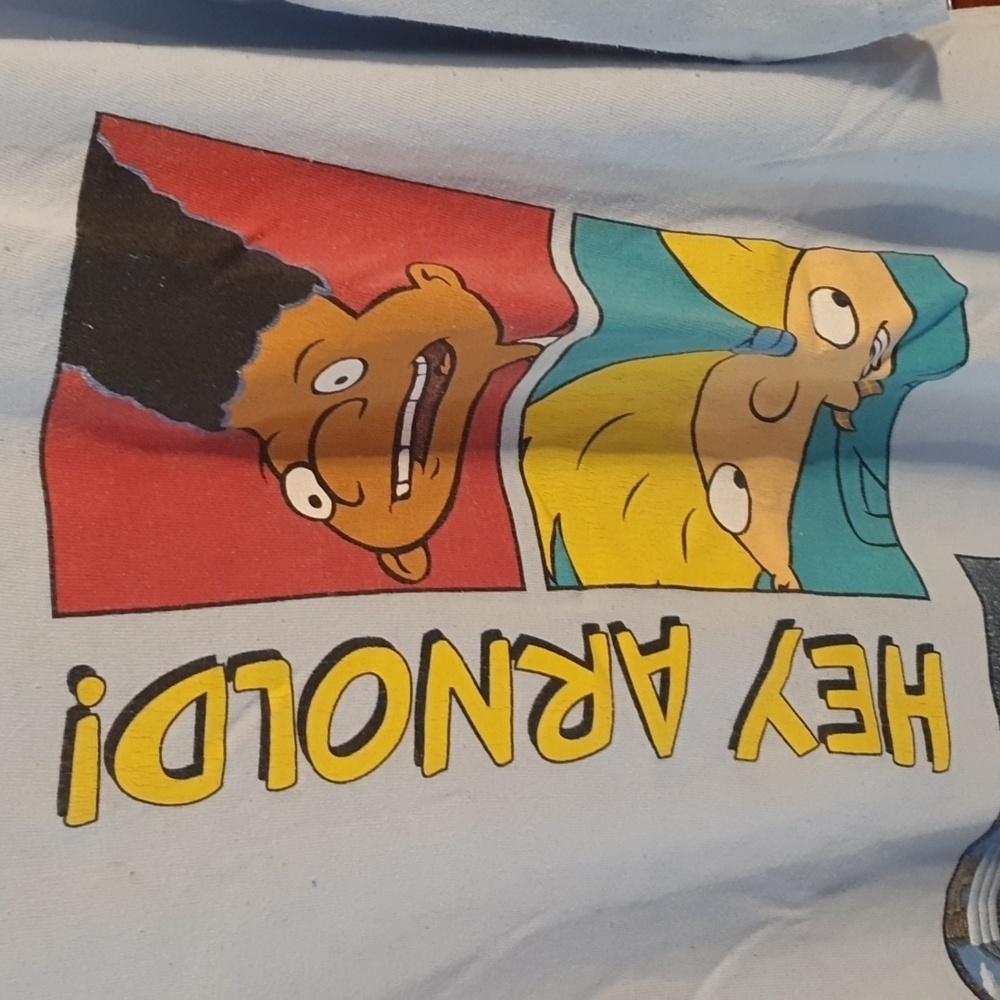 Nickelodeon 90s Cartton Hey Arnold Tee sz XL - Picture 2 of 5